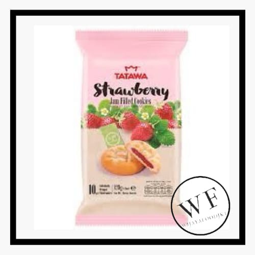 

Tatawa Strawberry / Jam soft Filled Cookies /Biskuit Jem Stroberi 120g