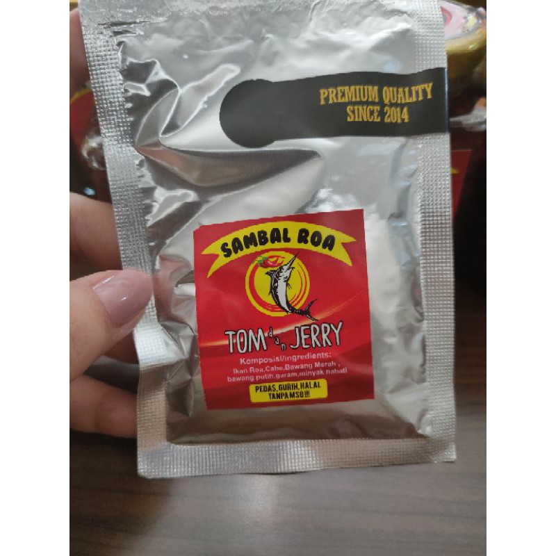 

sambal roa kemasan sachet