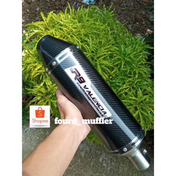 selencer knalpot racing R9 KLX CRF dan modif trail sok diameter 38 mm