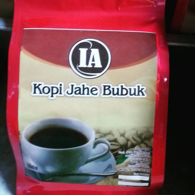 

Kopi jahe bubuk IA