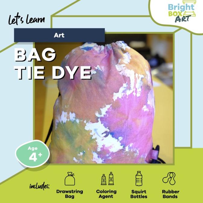 

DIY ART PROJECT - Bag Tie Dye