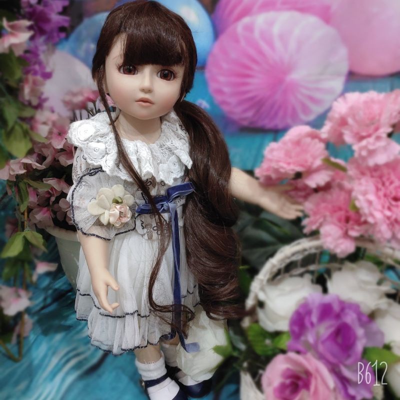 Boneka BJD Jumbo 45cm Cantik Premium dengan akta lahir