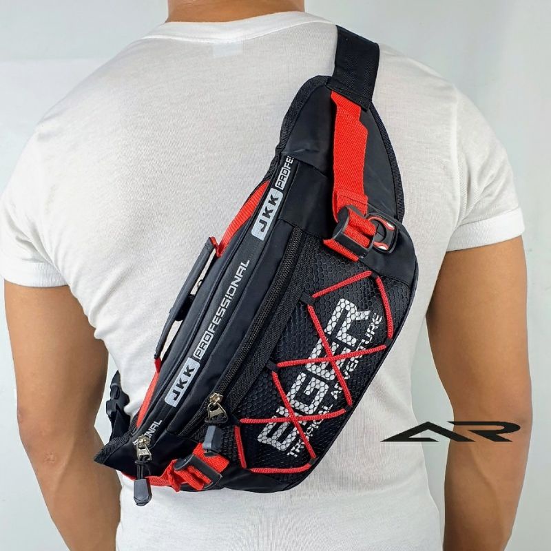 WAISTBAG OUTDOOR SPORTY Tas Selempang Baju & Pinggang tas PRIA