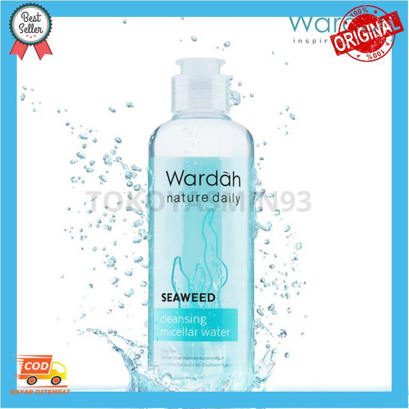Wardah Nature Daily Seaweed Cleansing Micellar Water 100 ml Murah