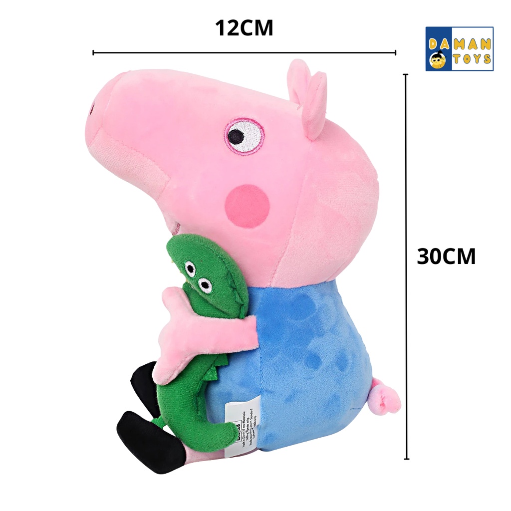 Mainan Anak Boneka Besar Peppa Dan George Pig Hadiah Ulang Tahun Anak