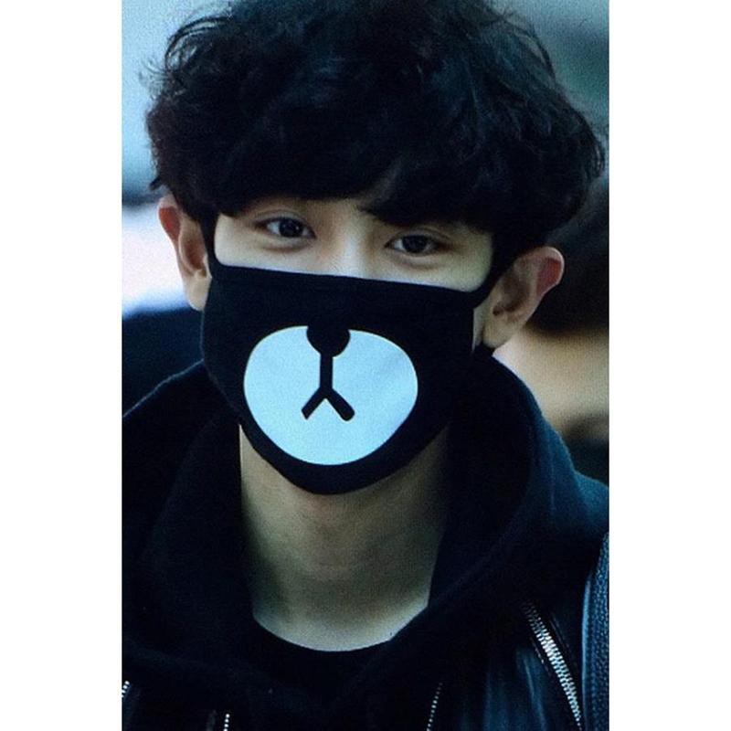 Masker rilakkuma chanyeol kpop exo panda