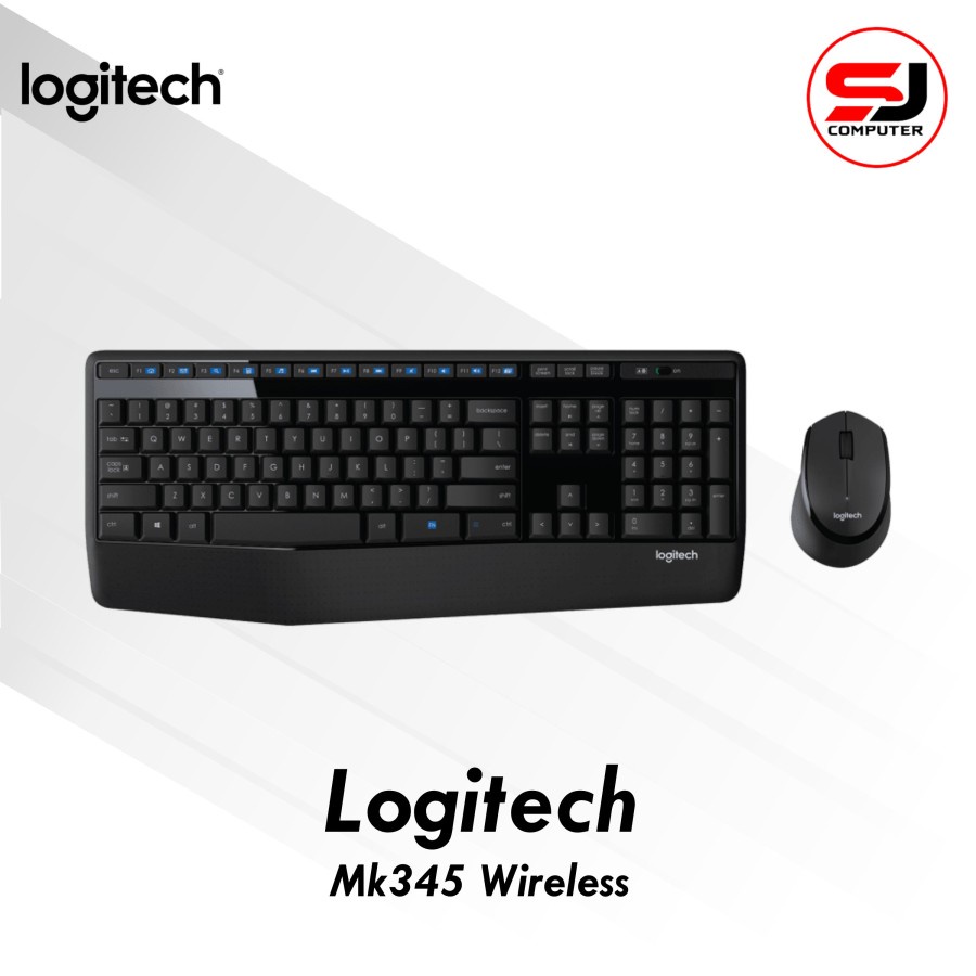 Logitech MK345 Wireless Combo Keyboard Mouse Original