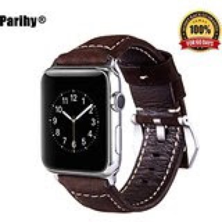 Leather Strap Kulit Band Genuine Leather for Apple Watch Series 1, 2, 3