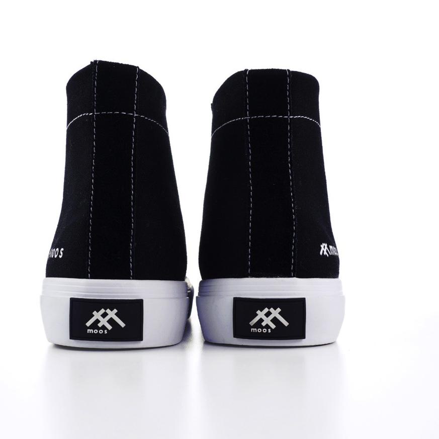 Hot - Moos Footwear Hi Venom Black/White ,.
