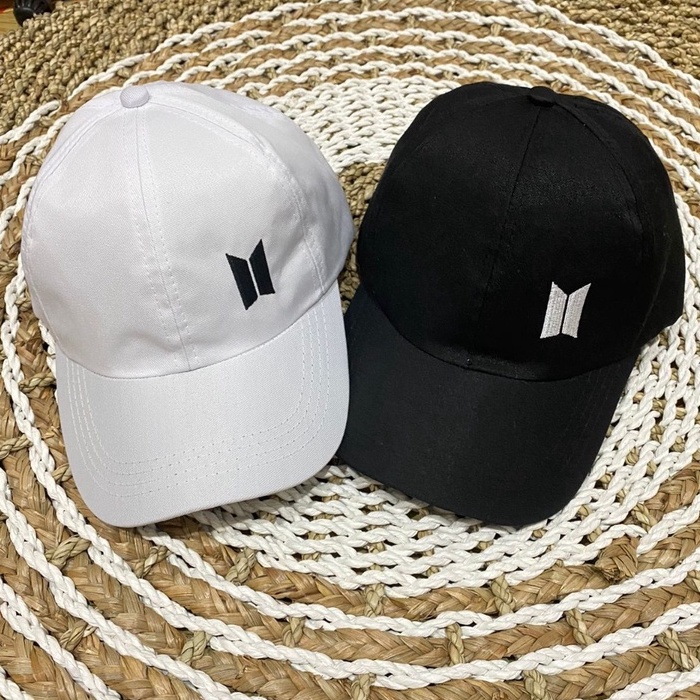 Topi Baseball Bordir Gaya Korea Pria Wanita Model BTS Distro