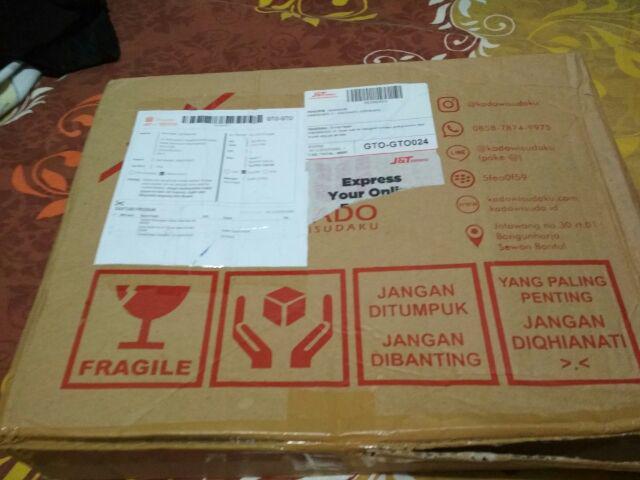 Tambah Perlindungan Kardus Tebal Rapi Dan Menarik