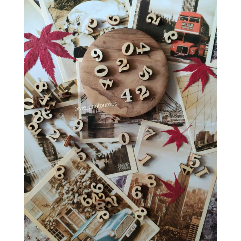 ANGKA KAYU (isi 25 pcs)