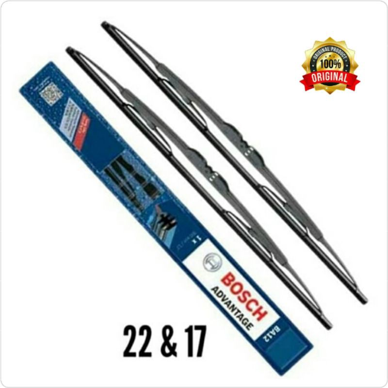 Wiper Depan Calya / Sigra 22&quot;+17&quot; Merk Bosch