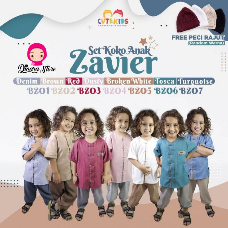 SET KOKO BAYI ZAVIER BY CUTEKIDS