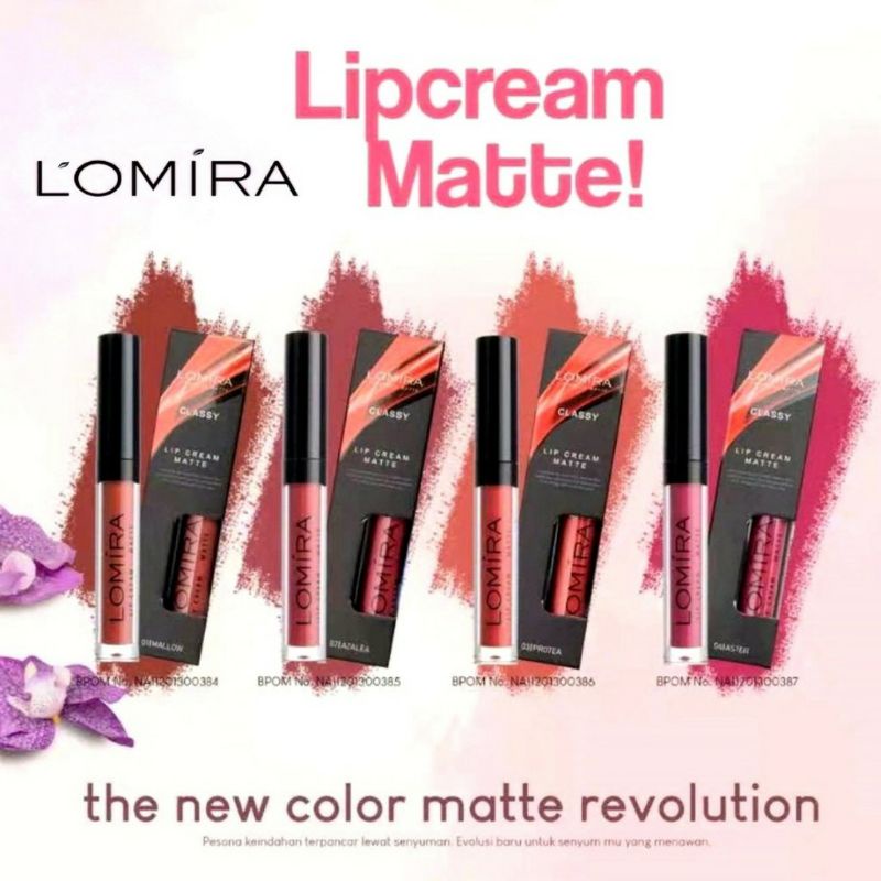 LOMIRA CLASSY LIPCREAM MATTE