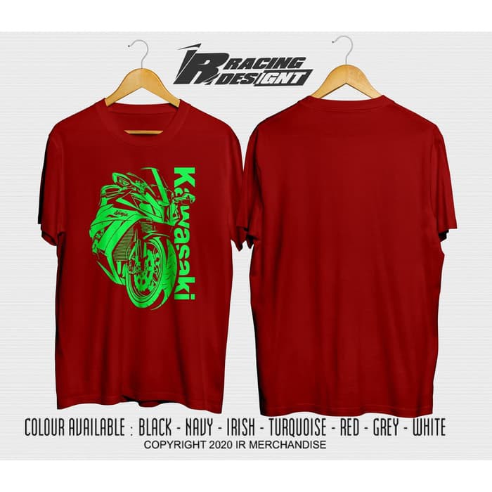 Kaos T-shirt Baju Kawasaki Ninja 4Tak 250cc Kualitas Distro Terbaru -mybee