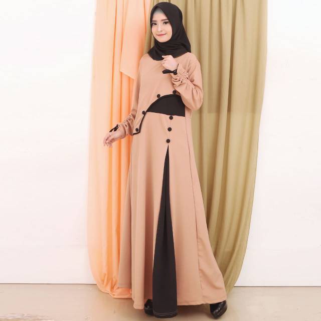 Gamis muslim INAYA MAXY DRESS Panjang