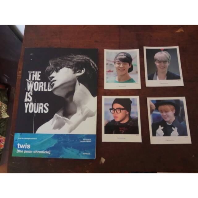 [PRELOVED] JIMIN PHOTOBOOK FROM FANSITE meaningful moment