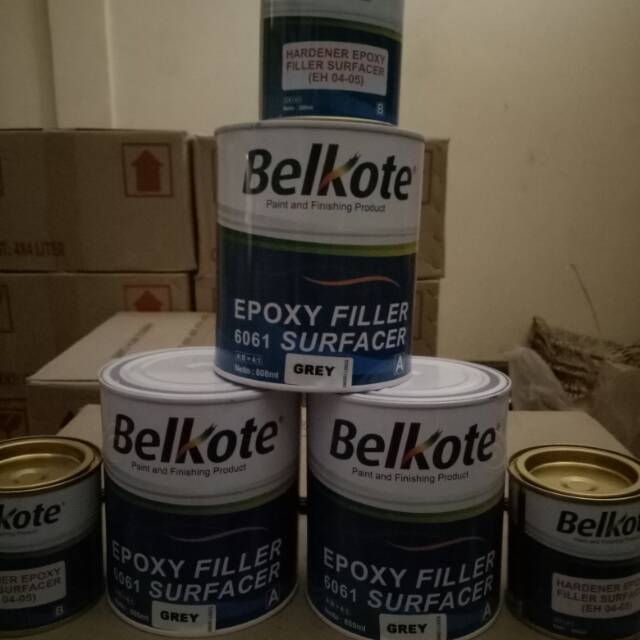 Belkote epoxi filler grey