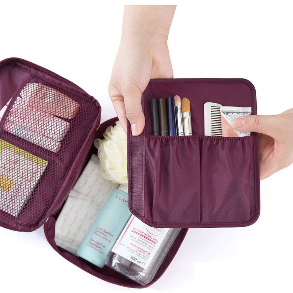 ARS - Cassiey Tas Travel Bag in Bag Organizer untuk Kosmetik Sabun - XZ-8010