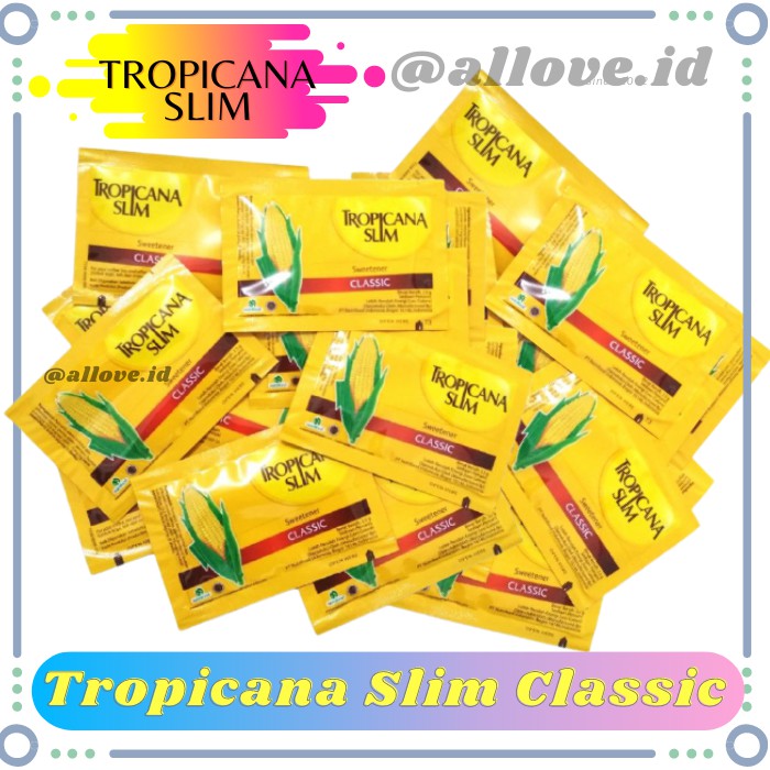 

Tropicana Slim Classic Sweetener Sachet 2.5g