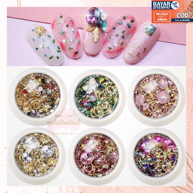 ACC POT AB HIASAN NAIL ART