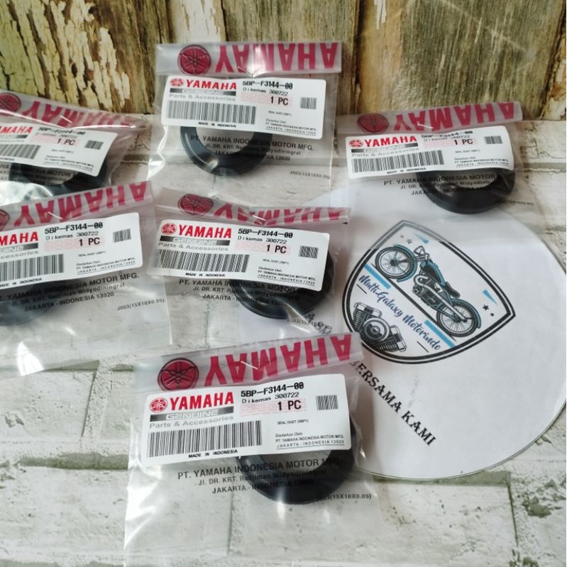 SEAL TUTUP SHOK DEPAN - Front Fork Dust Seal YAMAHA SCORPIO - VIXION BISA COD