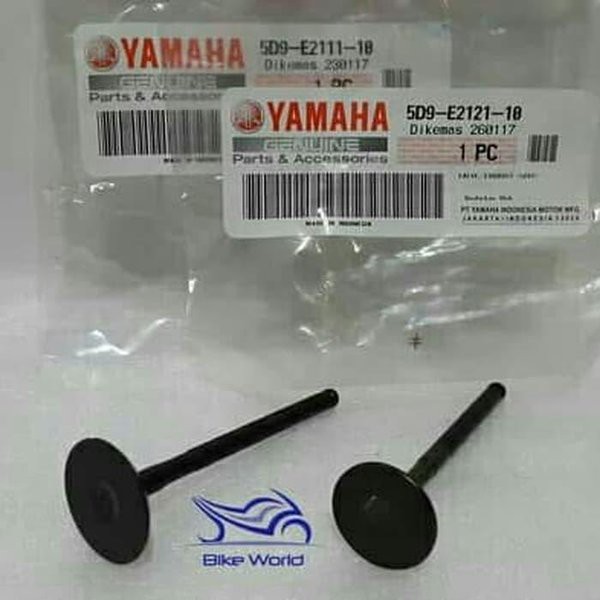 Payung Klep Valve IN Minyak - Jupiter Vega ZR New Crypton Asli Yamaha 5D9-E2111-10