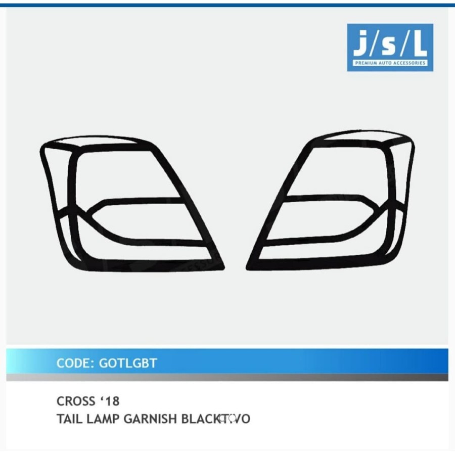 JSL Garnis Belakang Datsun Cross Tail Lamp Garnsih Blacktivo