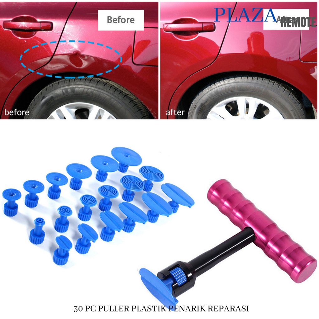 PAINTLESS DENT REPAIR NUT 30 PC LEM PENARIK BODY MOBIL