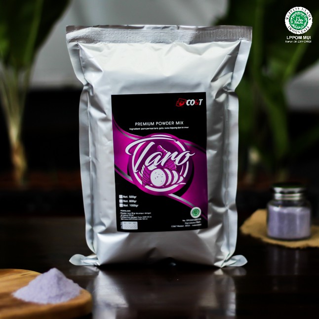 

Bubuk Minuman Premium Taro Halal | Co & T Powder