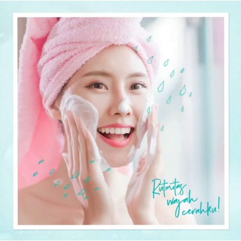 Citra Pearly Glow Brihtening Facial Foam Face Wash Sabun Cuci Muka 100gr