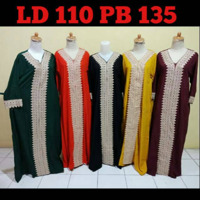 RENINO Abaya Arab Renda Full