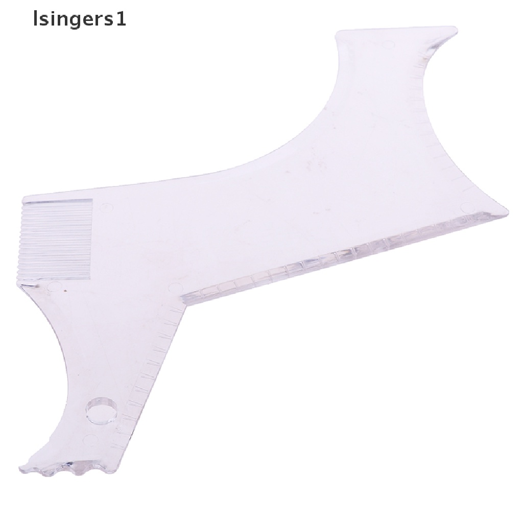 (lsingers1) Sisir Transparan Pembentuk Jenggot Pria