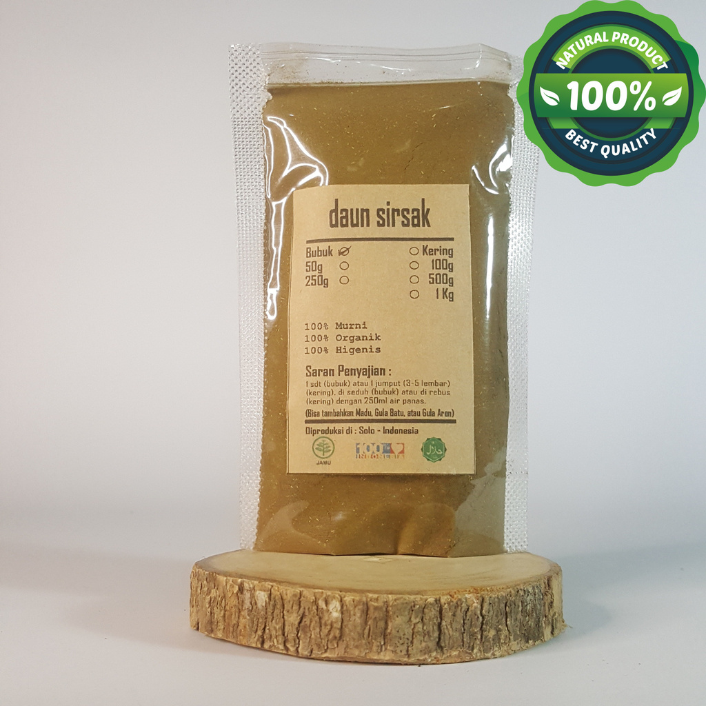 

DAUN SIRSAK BUBUK 50 GRAM - Annona Muricata - MURNI - JSR - REMP