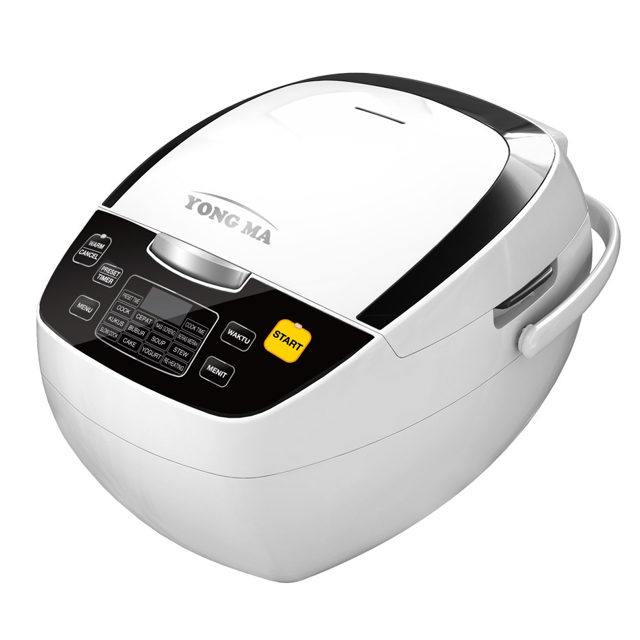 Rice Cooker / Magic Com Digital YONGMA YMC 801 Merah Kapasitas 2 Liter