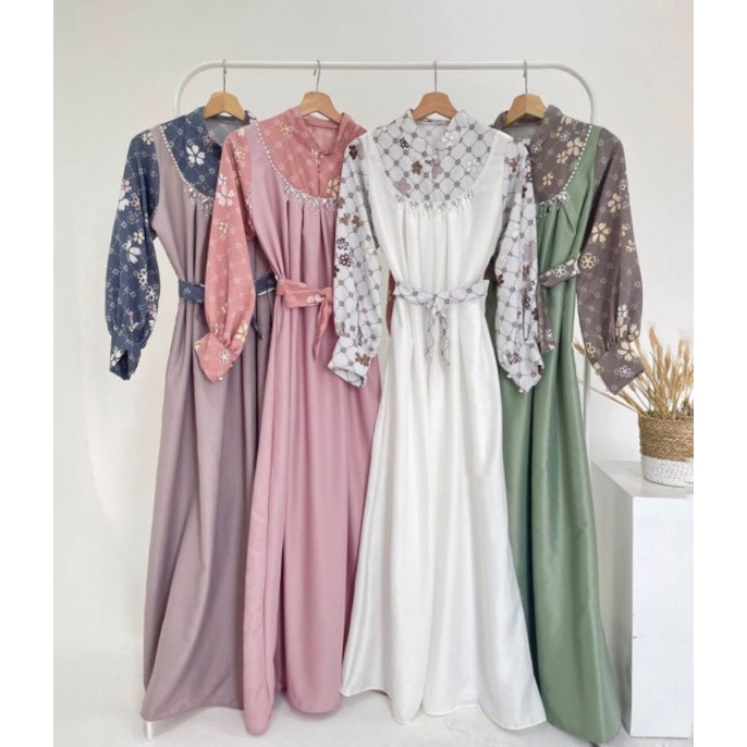 Dress Satin / Silk Dress / dress pesta