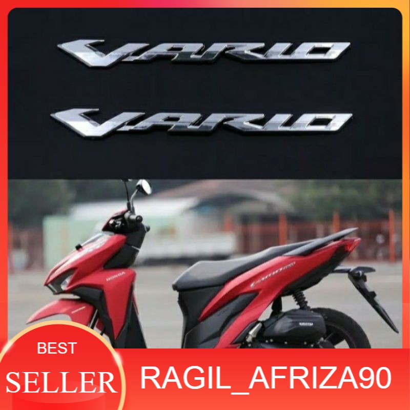 Emblem Logo Honda Vario Sepasang Kanan Kiri