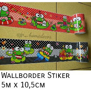 

Jual Wallborder Stiker anak keropi Murah