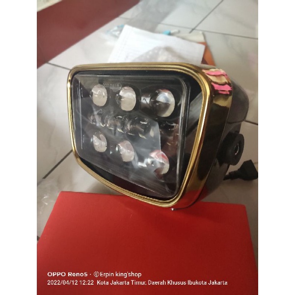 Lampu depan Daymaker Oval rx king SE original