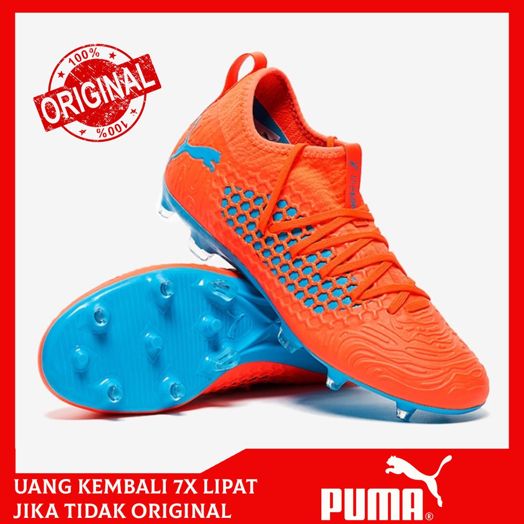 Sepatu Bola Puma Future 19.3 Netfit FG/AG Red 105539-01 Original