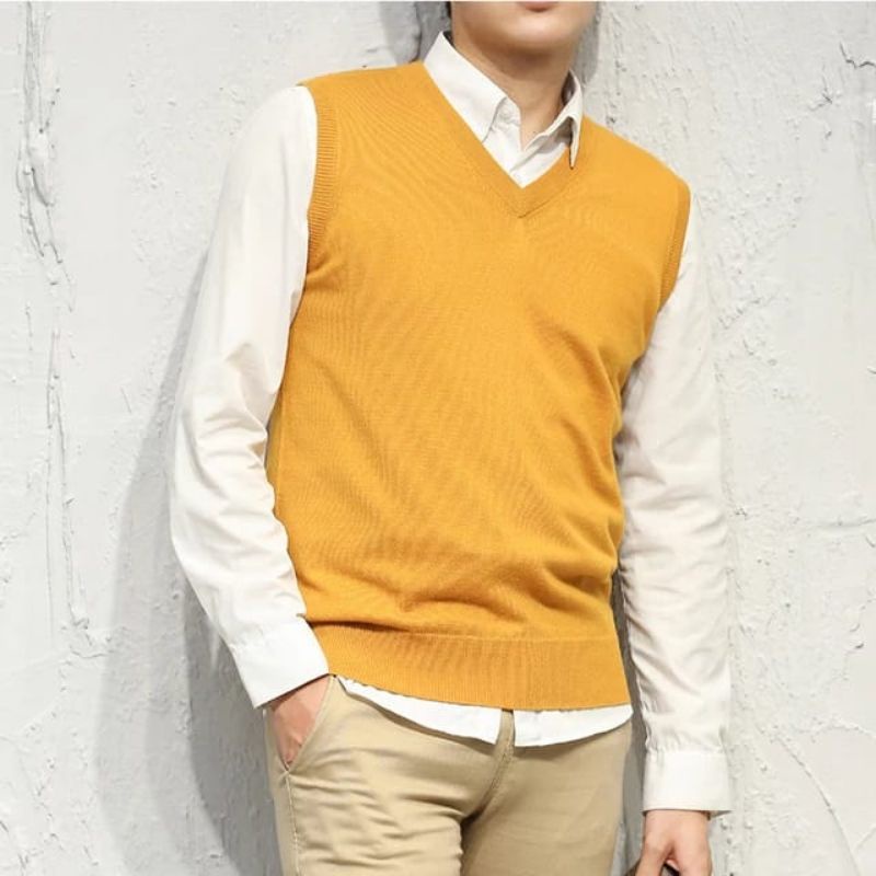 DR. Knitwear - Rompi Rajut Pria, Rompi Rajut Cowok, Rompi Rajut Korea, Vest Rajut Pria, Vest Rajut Cowok, Rajut Rompi Premium