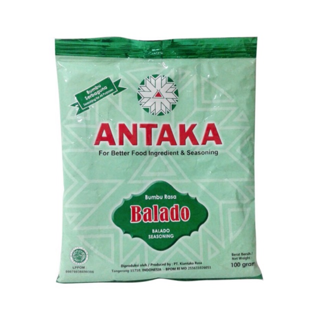 Bumbu antaka rasa balado antaka