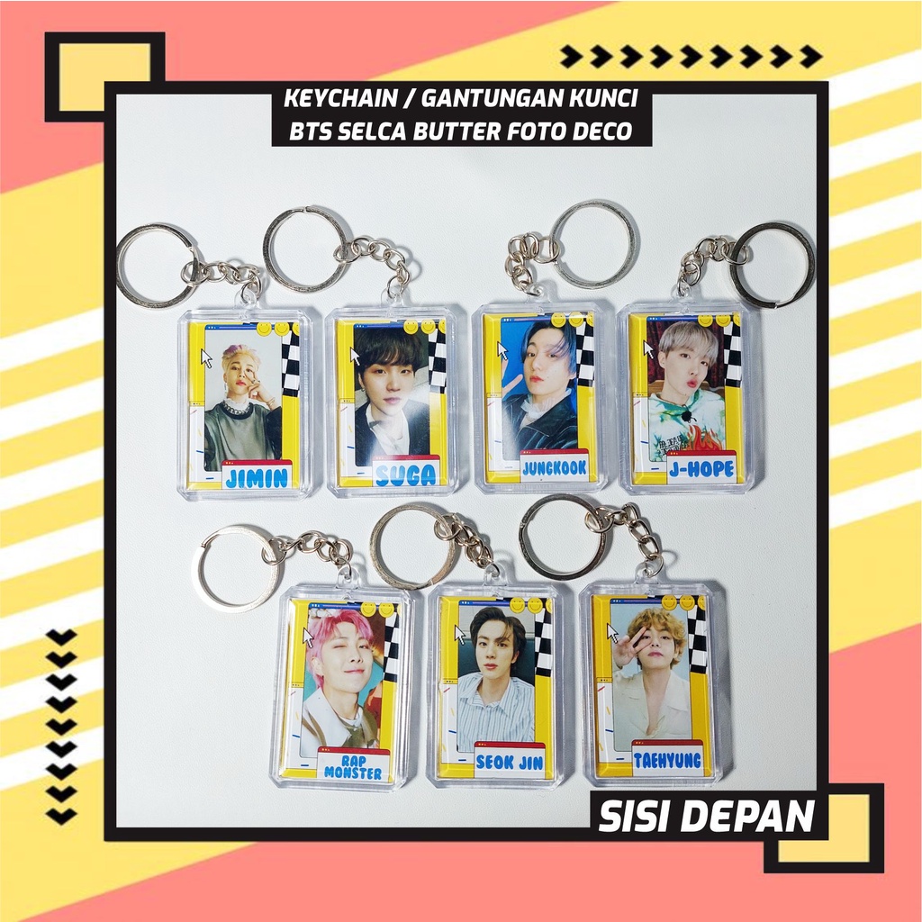 Gantungan Kunci / Keychain BTS Selca Butter