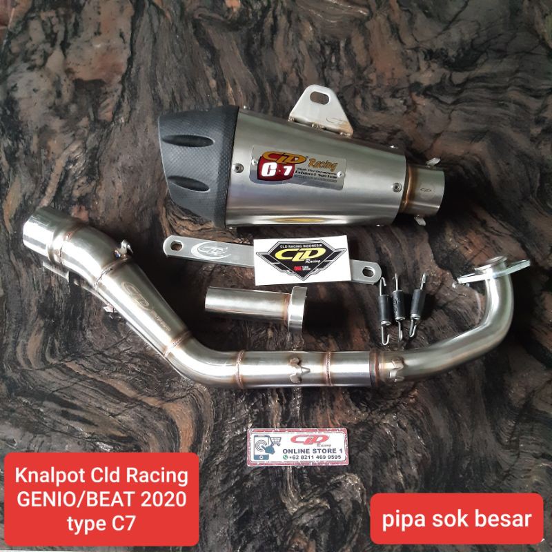 Knalpot CLD Racing Honda Genio/NewBeat 2020 type C7