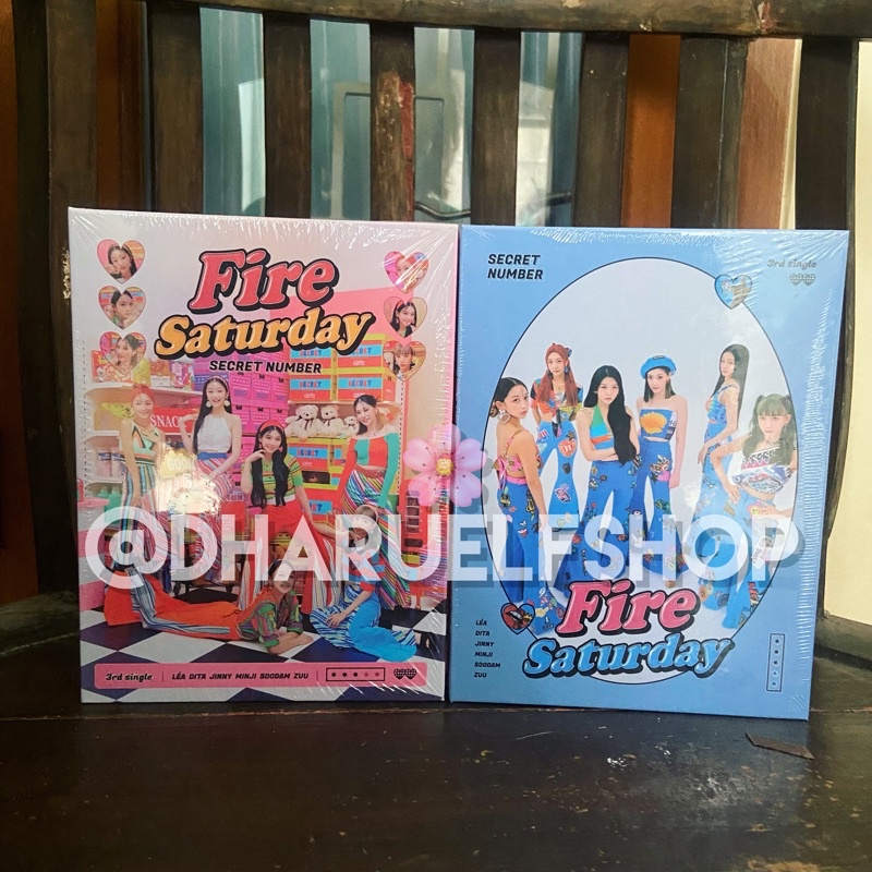 Secret Number 3rd Single Album - Fire Saturday