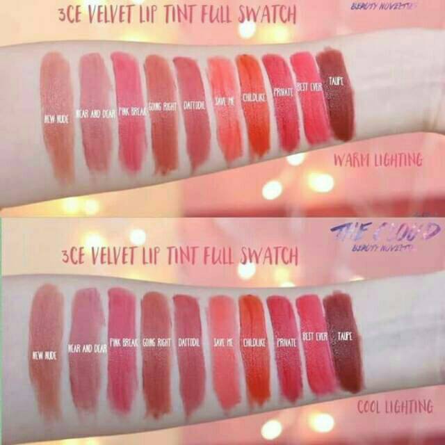 3ce velvet lip tint