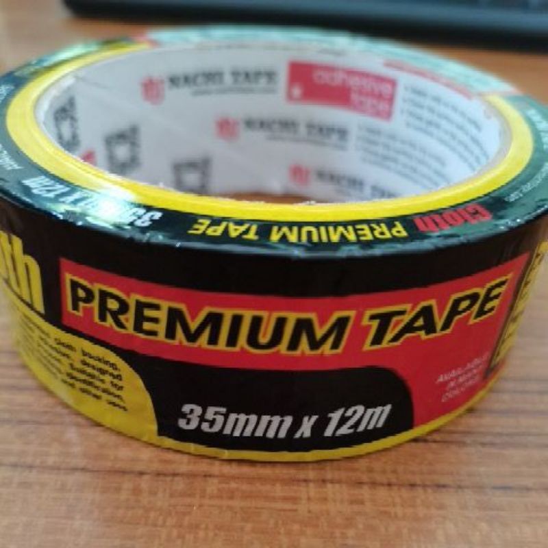 

LAKBAN PLATBAN ISOLASI HITAM NACHI 35 MM X 12 M
