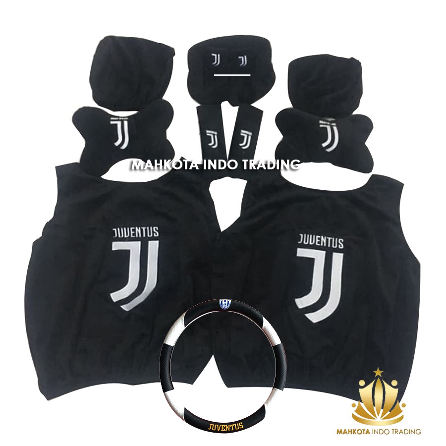 Sarung Jok Mobil Universal  6 in 1 Bantal Mobil  Car Set 