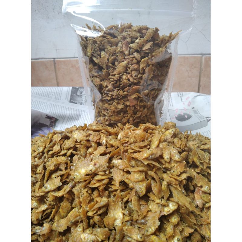 

baby fish 200gr / pepetek ikan crispy renyah digoreng dadakan